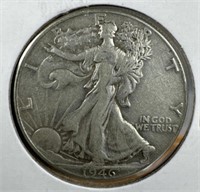 1946 Silver Walking Liberty Half-Dollar