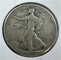 1946-D Silver Walking Liberty Half-Dollar