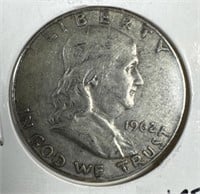 1962-D Silver Franklin Half-Dollar