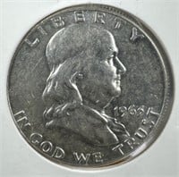 1963-D Silver Franklin Half-Dollar