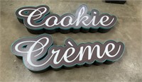 COOKIE & CREME SIGNS