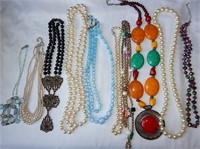 Assorted Beaded Necklaces Costume Jewelry