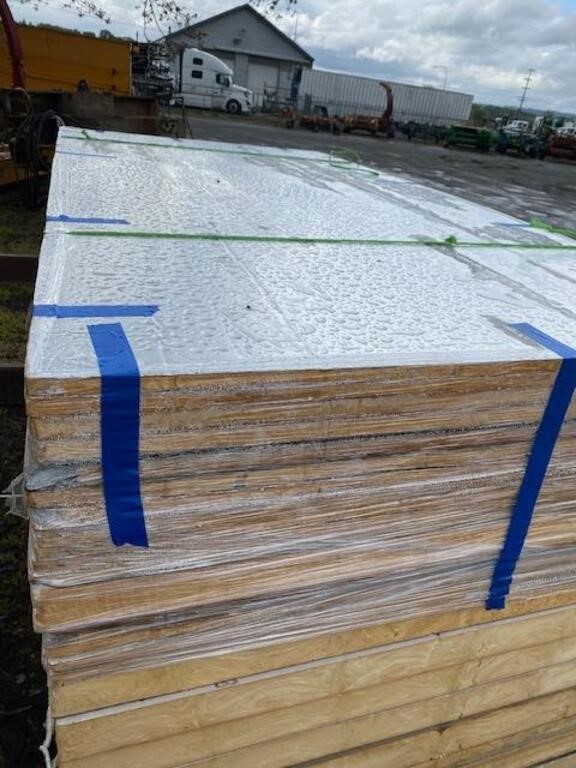 Styrofoam Insulation,30 pcs 4'X8',misc thicknesses