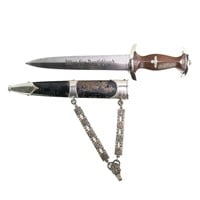 WWII German NSSK Leaders Chained Dagger
