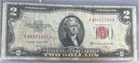 1953-B $2 red seal