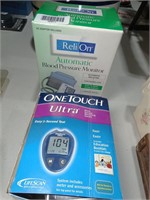 One Touch Ultra & Reli On Blood Pressure Machine