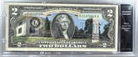 $2 Colorized William Howard Taft presidential
