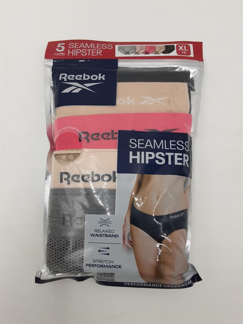 Reebok seamless hipster 5 pack XL/16