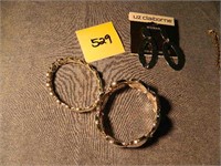 Bracelets & Liz Claiborne Earrings