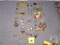 Big Lot Fashion Jewelry Earrings