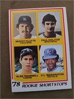 1978 Topps Molitor Trammell RC