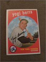 1959 Topps Yogi Berra Nice shape
