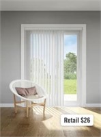 Levolor 3.5in Slat 45.5x84in Vertical Blinds