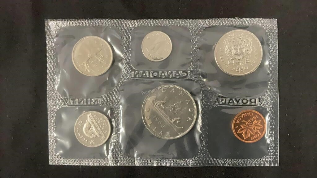 1968 Uncirculated Coin Set