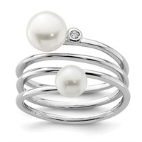 Sterling Silver- Fresh Water Pearl Ring
