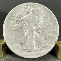 1941D Walking Liberty Silver Half Dollar (90%)