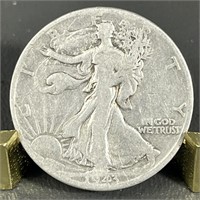 1943D Walking Liberty Silver Half Dollar (90%)