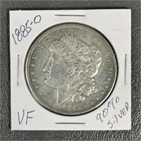 1885-O Morgan Silver Dollar (90%)