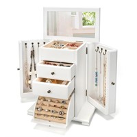 WFF4430  Sfugno Wooden Jewelry Box, 4 Layer Organi
