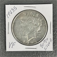 1923S Peace Silver Dollar (90%)
