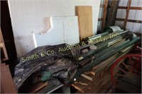 LUMBER IN VARIOUS SIZES & CONDITION