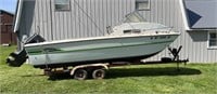18 Ft 1974 Cruiser Incorporated Boat With Trailer