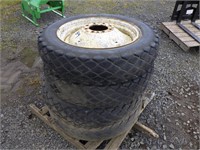 Goodyear 9.5-24 Tires on 8" Rims