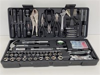 (130pc) Pittsburgh Tool Kit In Hard Case