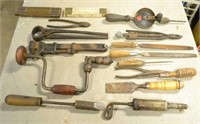 Assorted Old Hand Tools