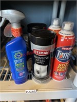 Chemicals Cleaning Lot and More (back house)
