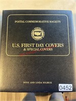 Postal Commemorative is First Day Covers (back