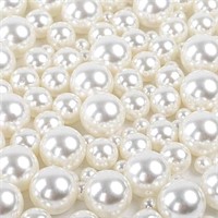 Quefe 150pcs Pearls for Crafts No Holes, Vase
