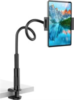 Tablet Stand Holder for Bed, Gooseneck Mount with