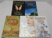 5 Danielle Steel Hard Back Books