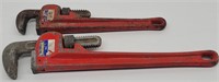 (2) Toolsmith Pipe Wrenches