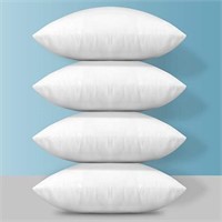 OTOSTAR Throw Pillows Inserts , Set of 4 Square