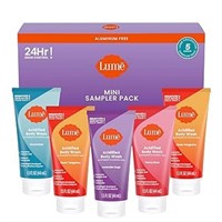 Lume Acidified Body Wash 5 Pack Minis - 24 Hour