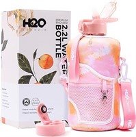 H2O Capsule 2.2L Half Gallon Water Bottle with