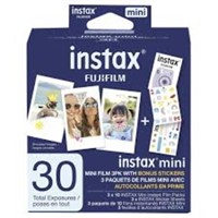 Fujifilm Instax Mini Film 3 Pack (30 exposures)