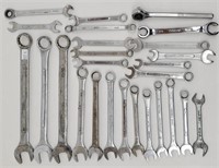 Flat of Combination Wrenches