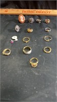 Rings sizes vary