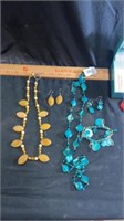 Necklace earring sets