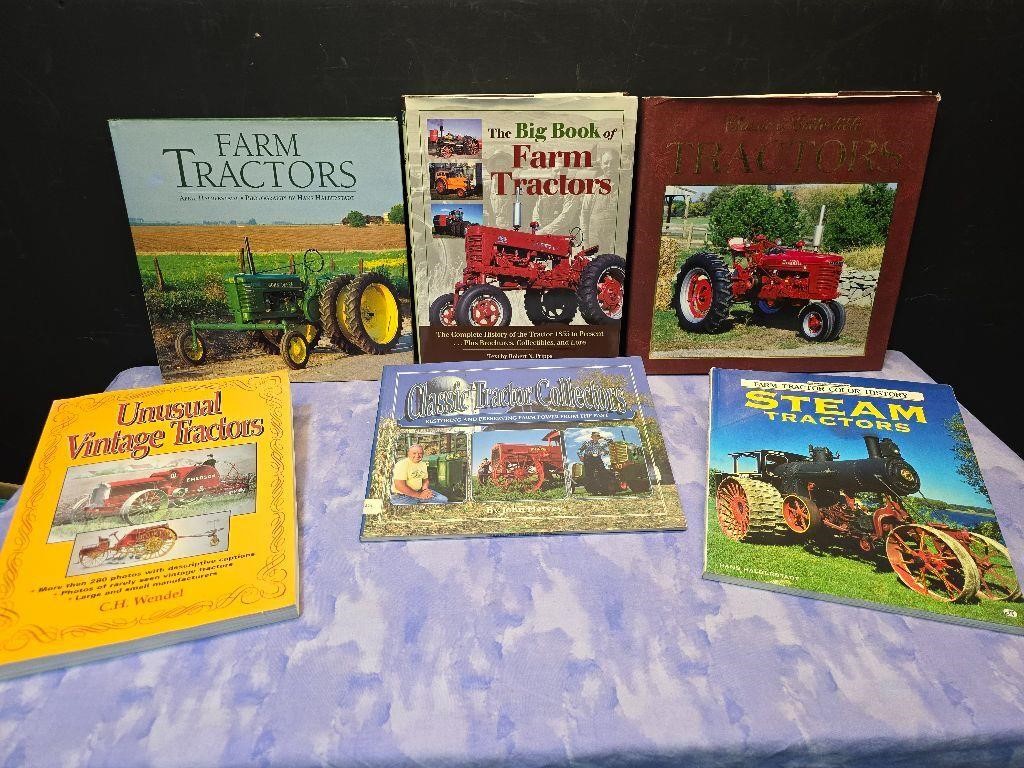 Tractors, Hess Trucks, household, purses, antiques & books!