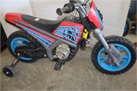 KIDS BATTERY OPERATED MOTORCYCLE (UNTESTED)