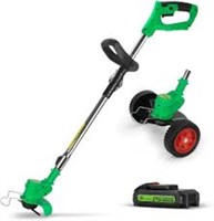 Cordless Weed Eater Grass Trimmerwith 2 Batteries