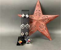 Western Style Jewelry And Metal Texas Star