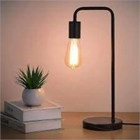 Industrial Modern Black Bedside Table Lamp
