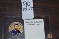 GRANT COMMANDS UNION ARMY HALF DOLLAR