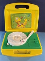 Big Bird Yellow Record Player - Works great