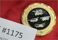 ARMY AVIATION CHALENGE COIN